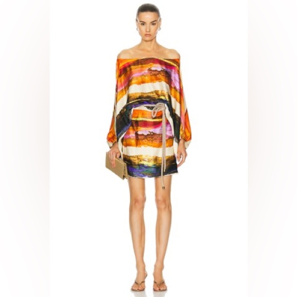 Silvia Tcherassi Artistic Print Dress